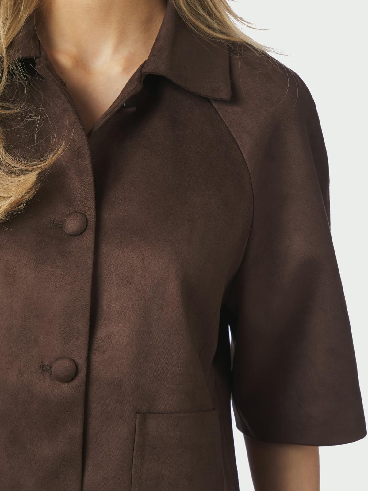 Neo Noir Editta Faux  Dark Brown - 6
