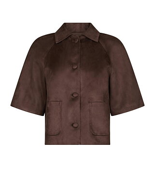 Neo Noir Editta Faux  Dark Brown