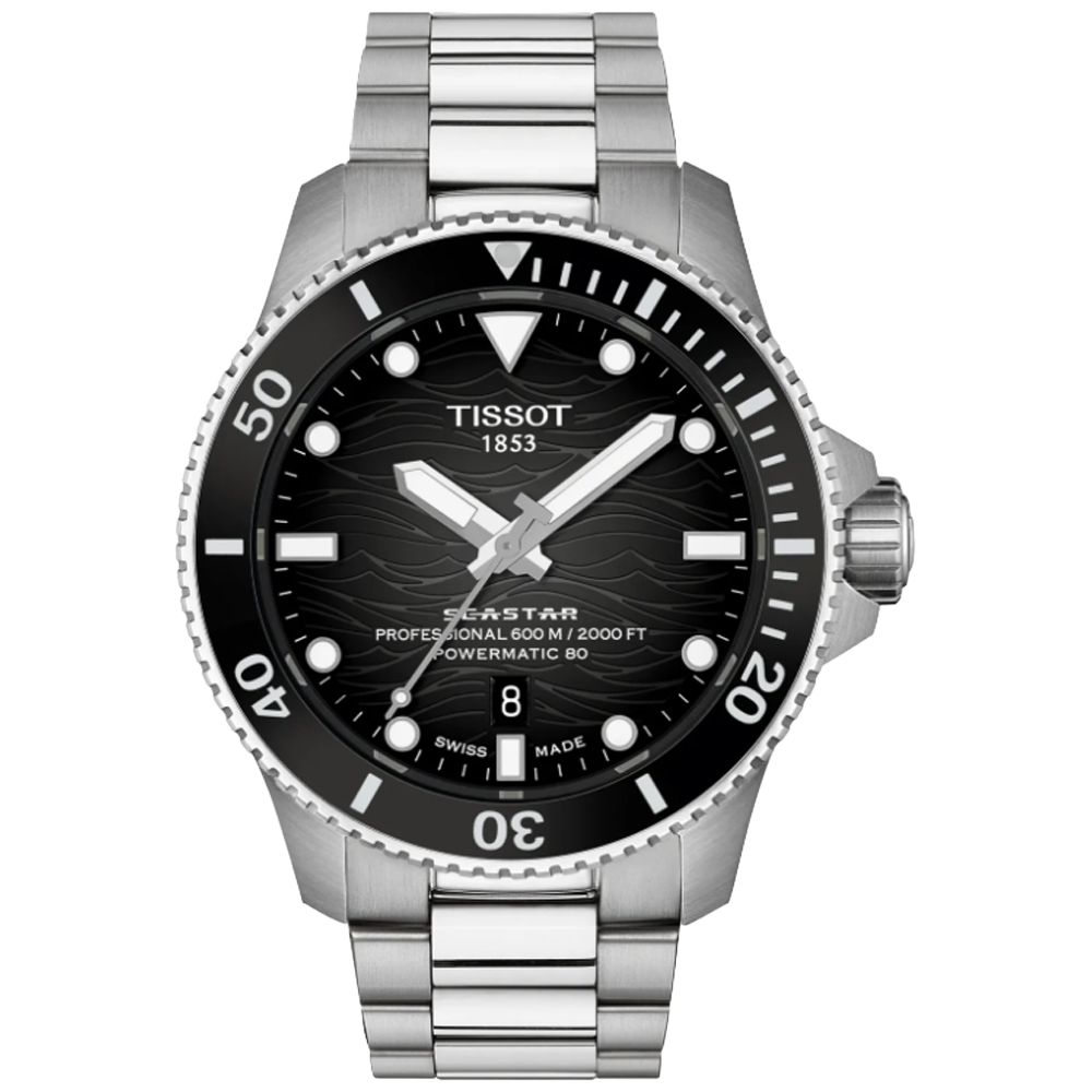 T120.907.11.051.00 Tissot Seastar 2000 44 svart