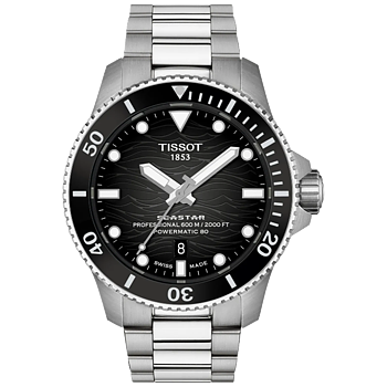 T120.907.11.051.00 Tissot Seastar 2000 44 svart