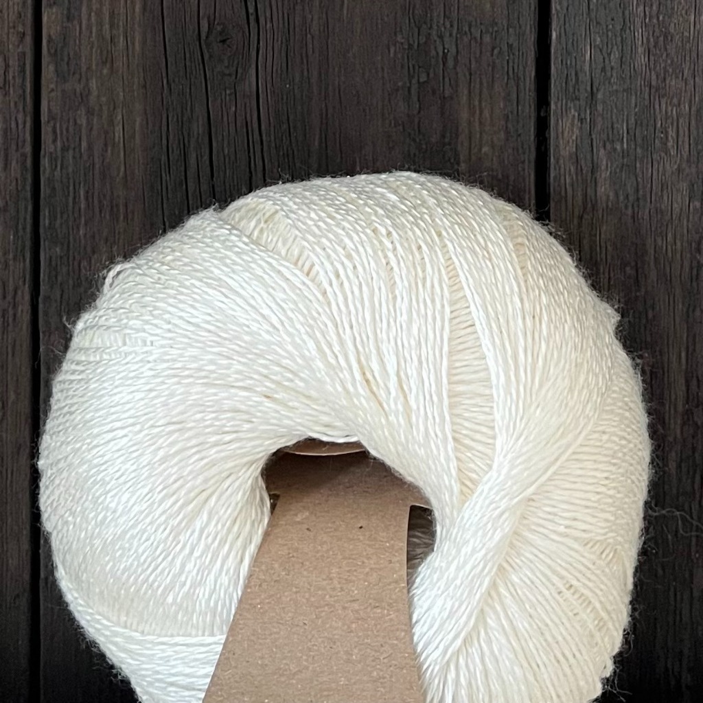 MULBERRY SILK NATURAL WHITE E0