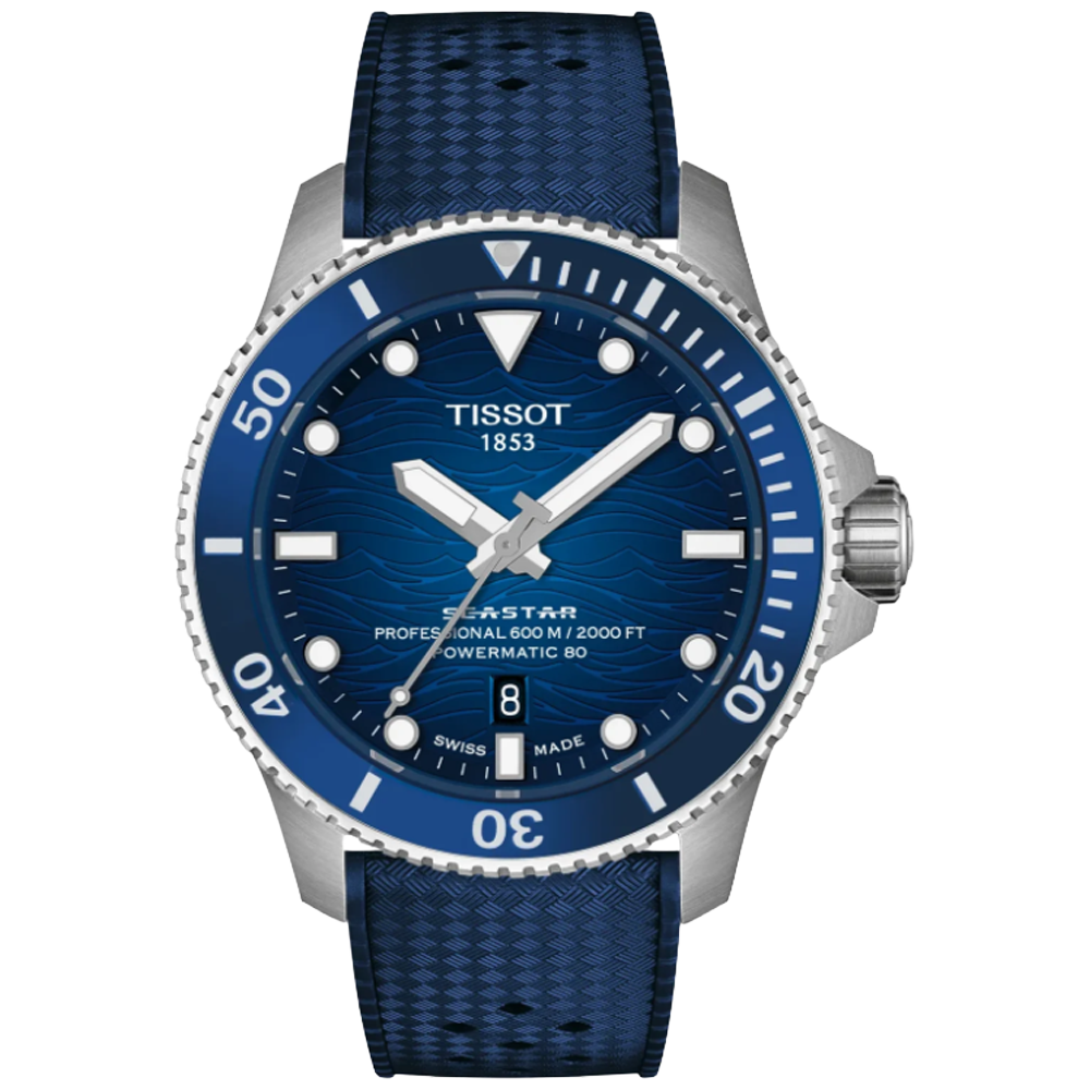 T120.907.17.041.00 Tissot Seastar 2000 44 blå 