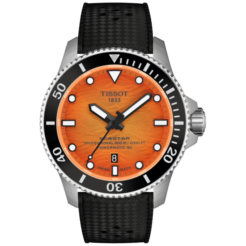T120.907.17.281.00 Tissot Seastar 2000 44 orange