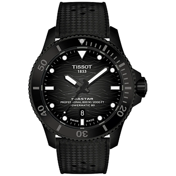 T120.907.37.051.00 Tissot Seastar 2000 44 svart PVD
