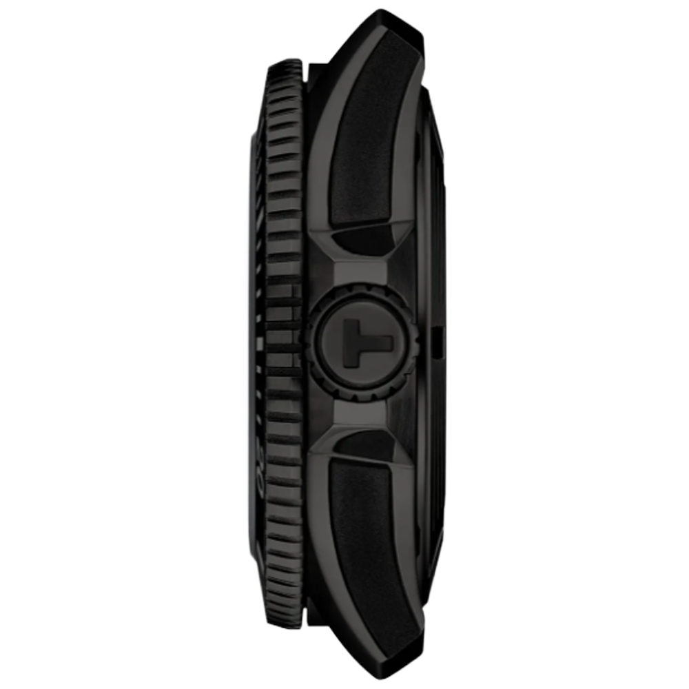 T120.907.37.051.00 Tissot Seastar 2000 44 svart PVD sida