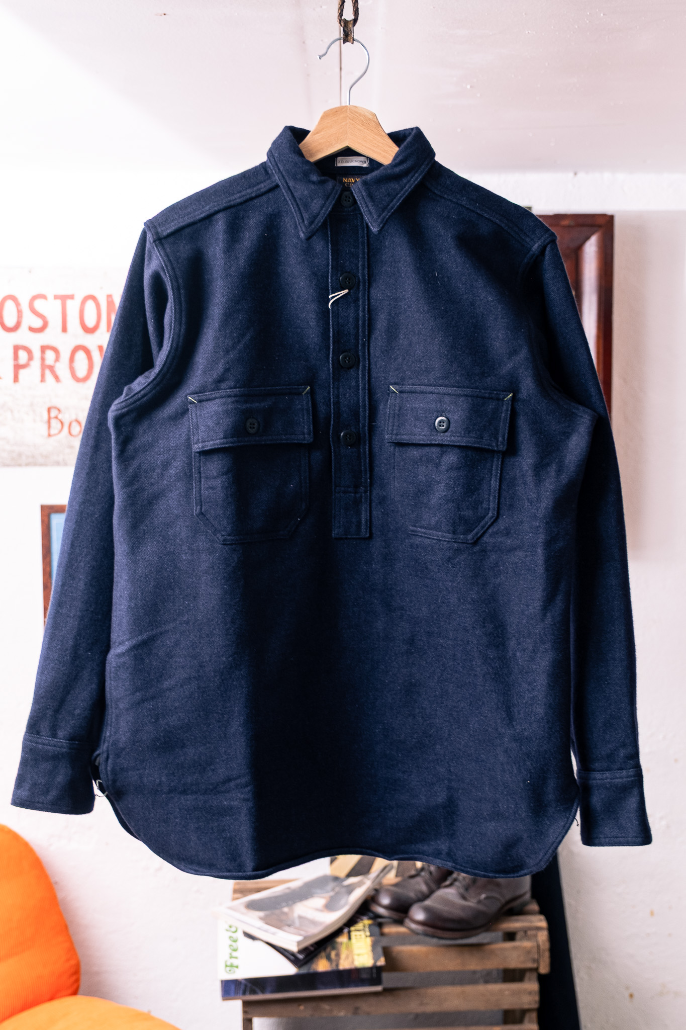 Warehouse X John Gluckow - 1930s Chief Petty Officer Shirt Navy