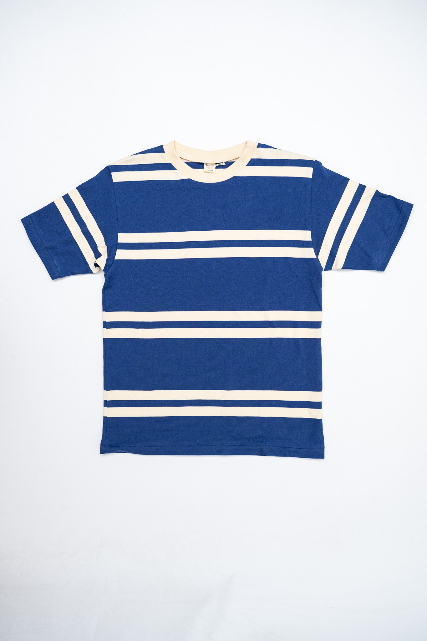 Warehouse & Co - Lot 4113 Short Sleeve Stripe T-Shirt Blue - 2
