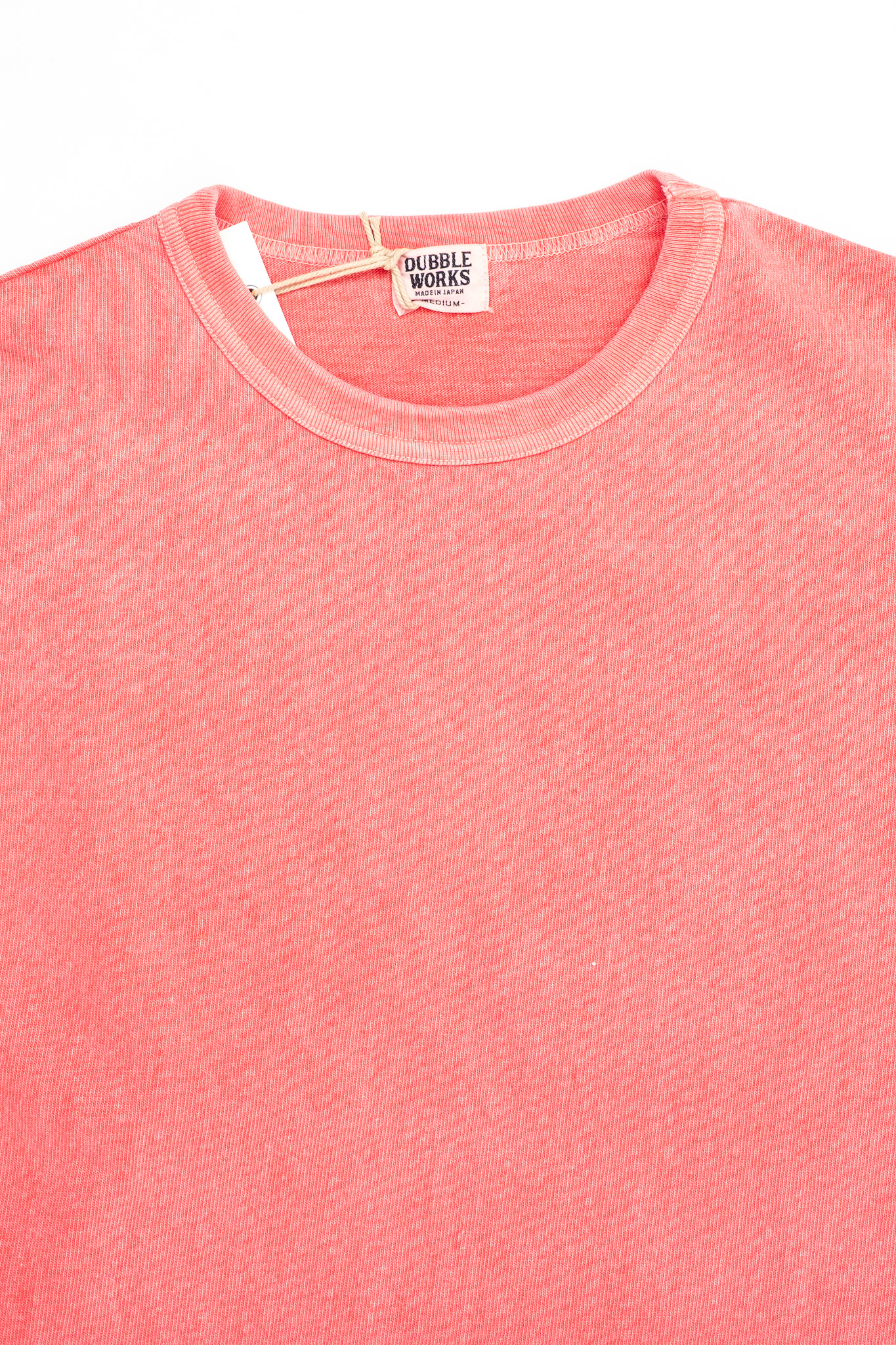 Dubbleworks - 9.5oz Heavy Weight S/S Tee Pigment Dye Pink - 3