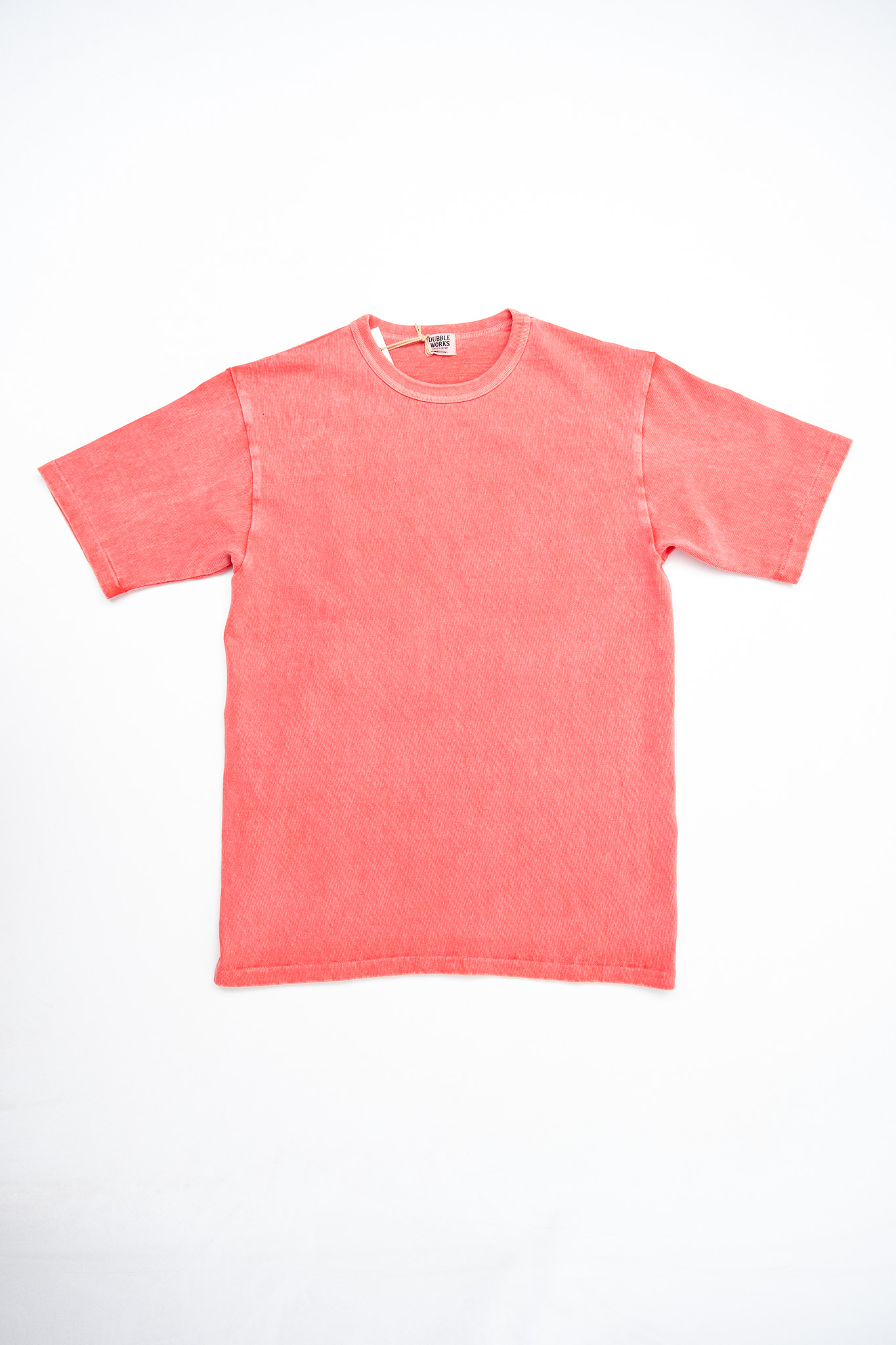 Dubbleworks - 9.5oz Heavy Weight S/S Tee Pigment Dye Pink - 2