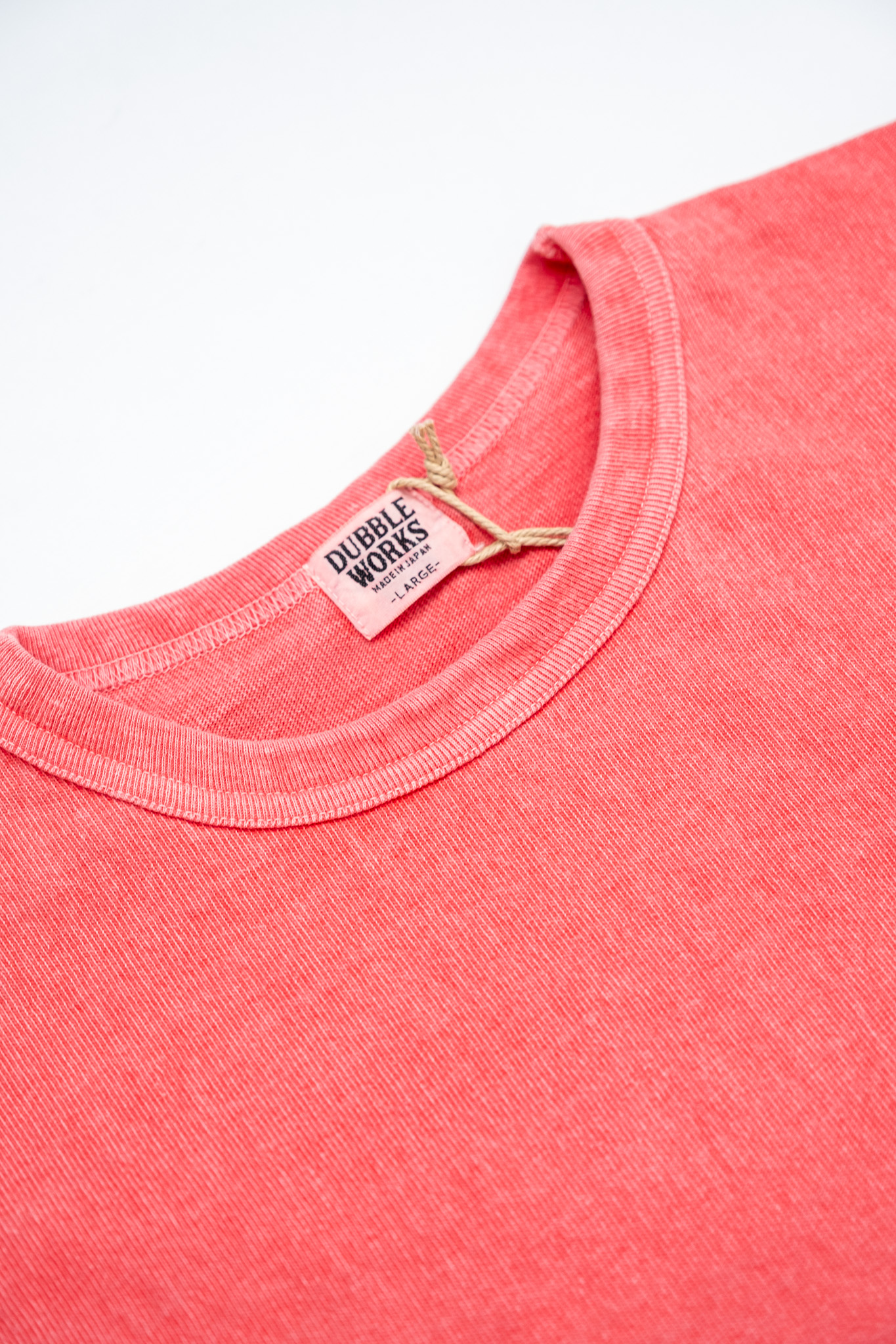 Dubbleworks - 9.5oz Heavy Weight L/S Tee Pigment Dye Pink - 3