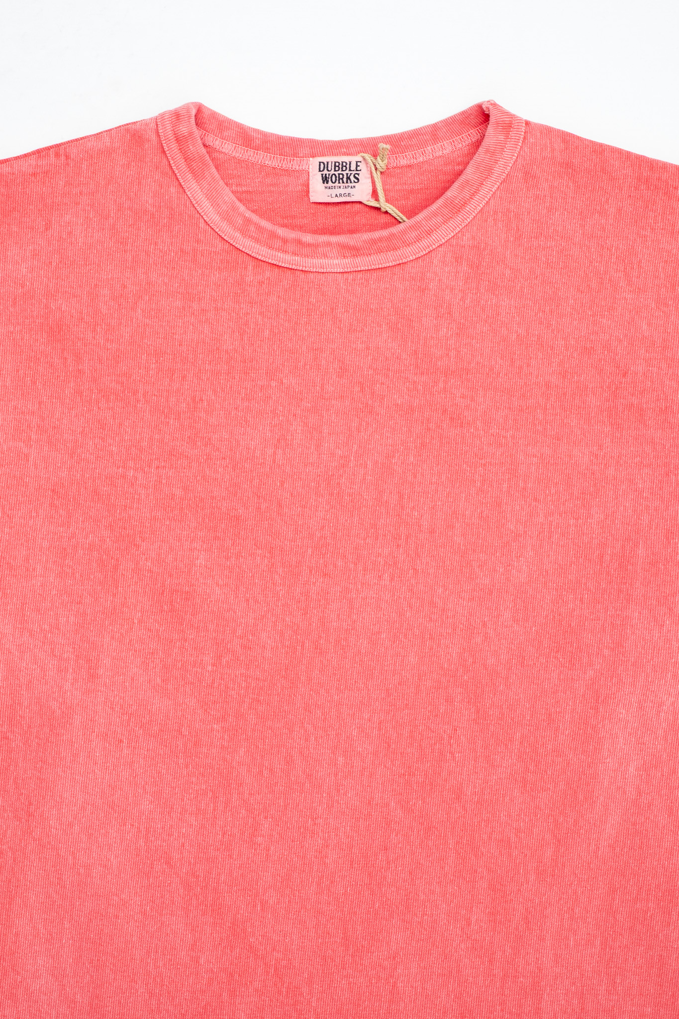 Dubbleworks - 9.5oz Heavy Weight L/S Tee Pigment Dye Pink - 5
