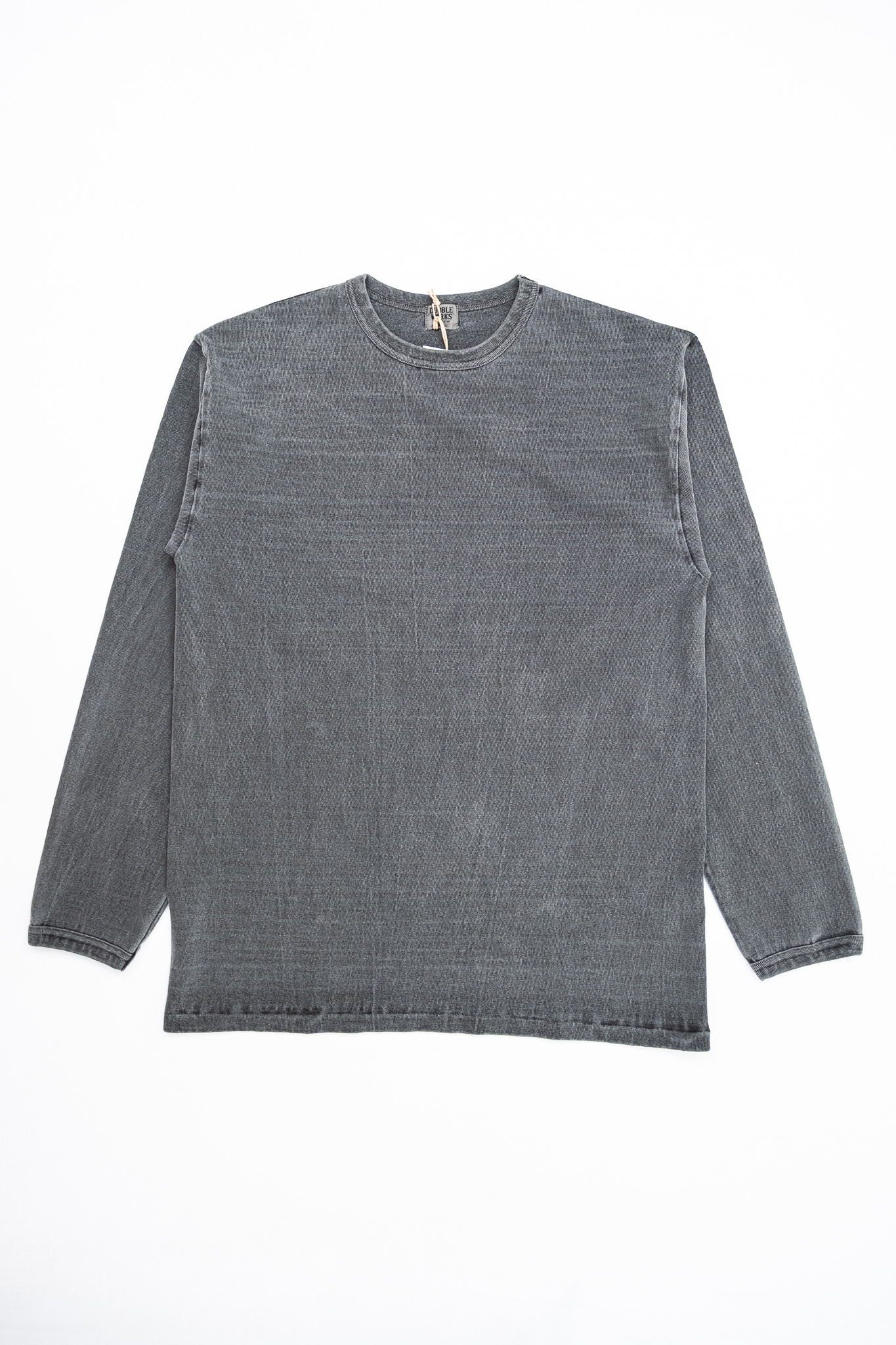 Dubbleworks - 9.5oz Heavy Weight L/S Tee Pigment Dye Sumikuro - 2