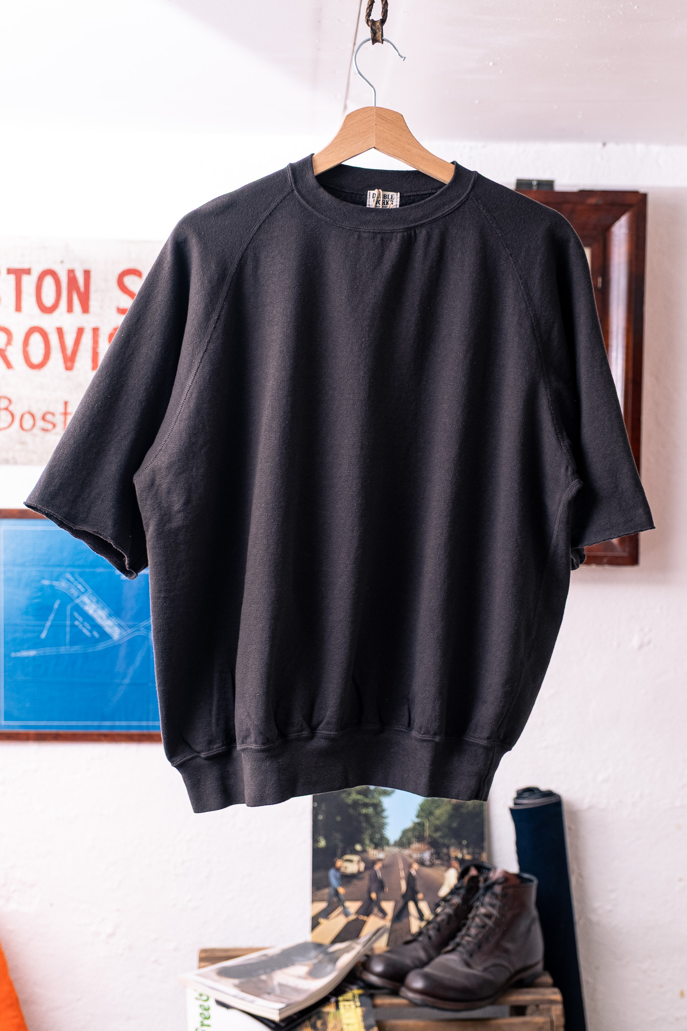 Dubbleworks - Cut Off Sleeve Sweatshirt Sumikuro