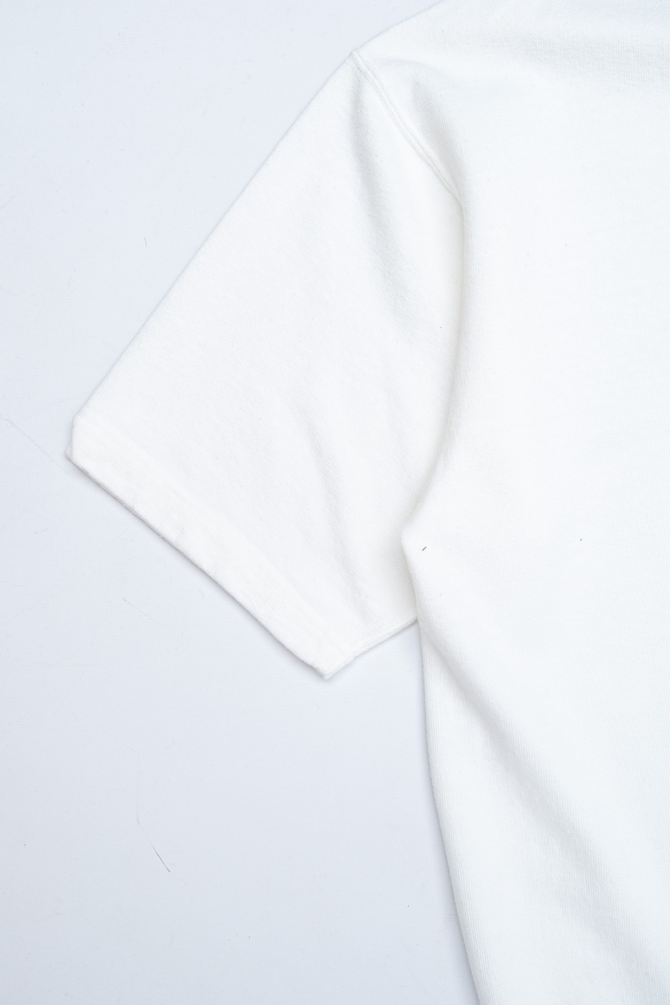 Dubbleworks - Light Terry Henley Sweatshirt Off White - 5
