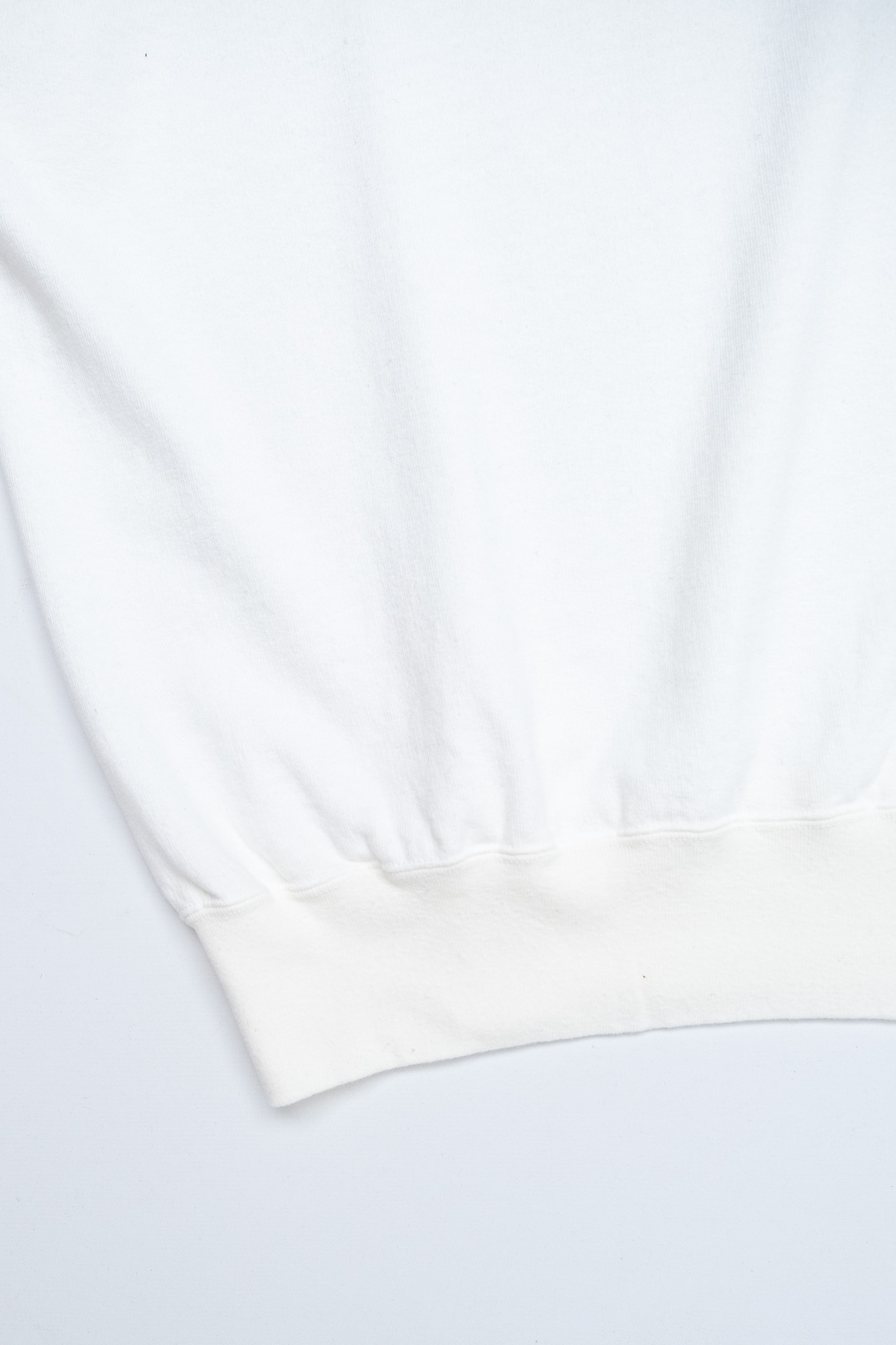 Dubbleworks - Light Terry Henley Sweatshirt Off White - 4