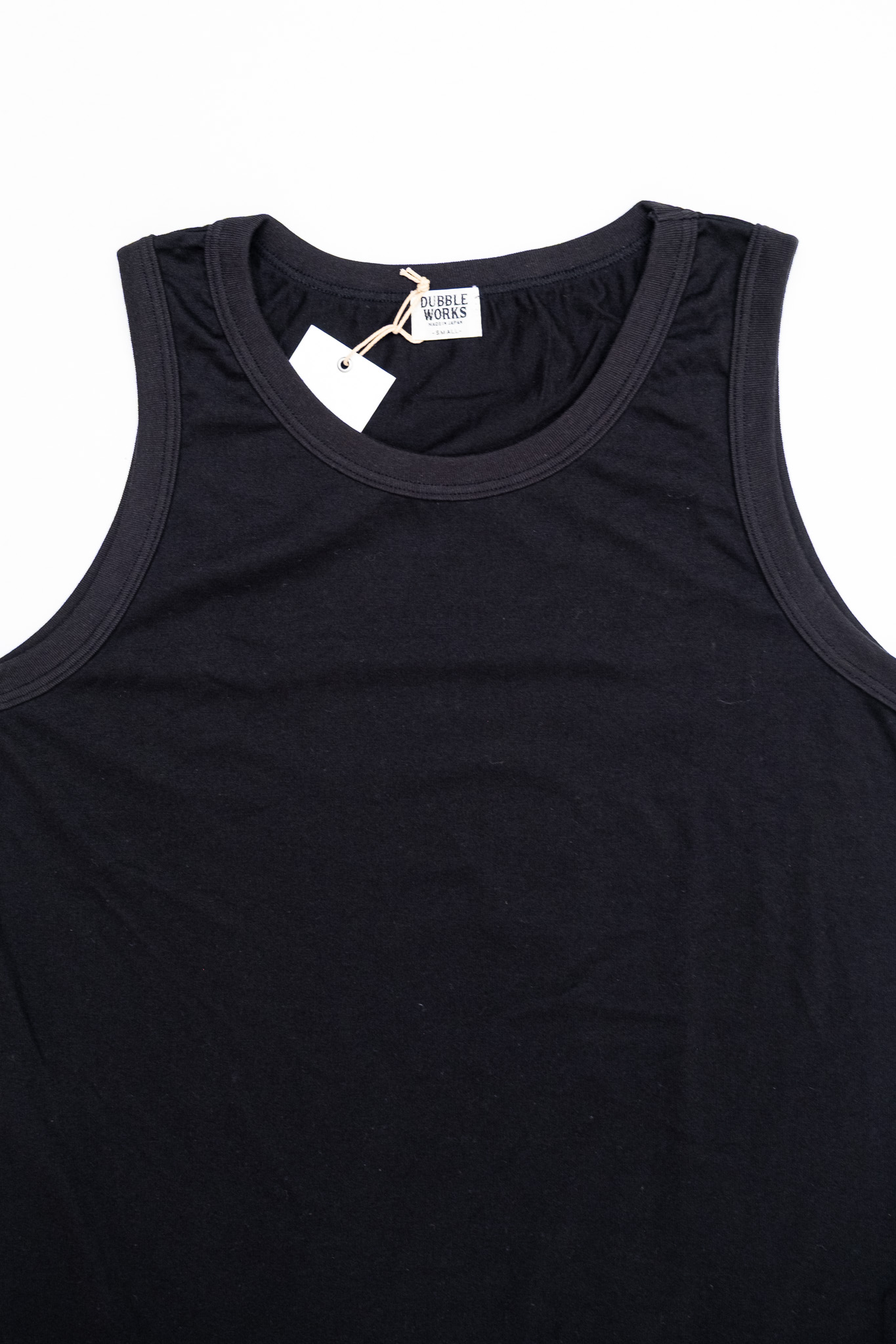 Dubbleworks - 6.2oz Ultimate Organic Cotton Tank Top Black - 4