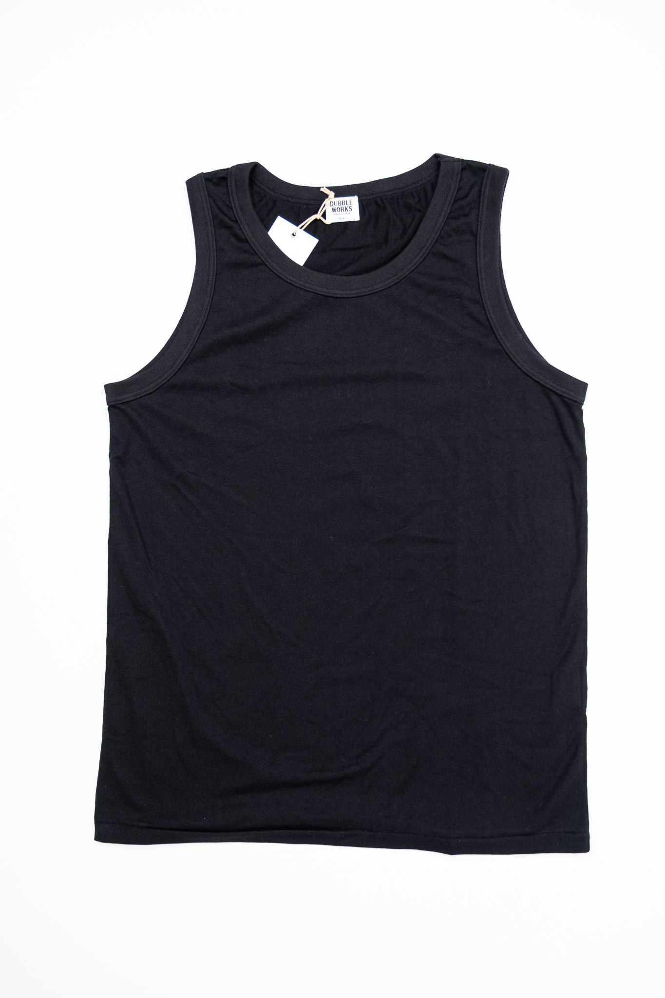 Dubbleworks - 6.2oz Ultimate Organic Cotton Tank Top Black - 2