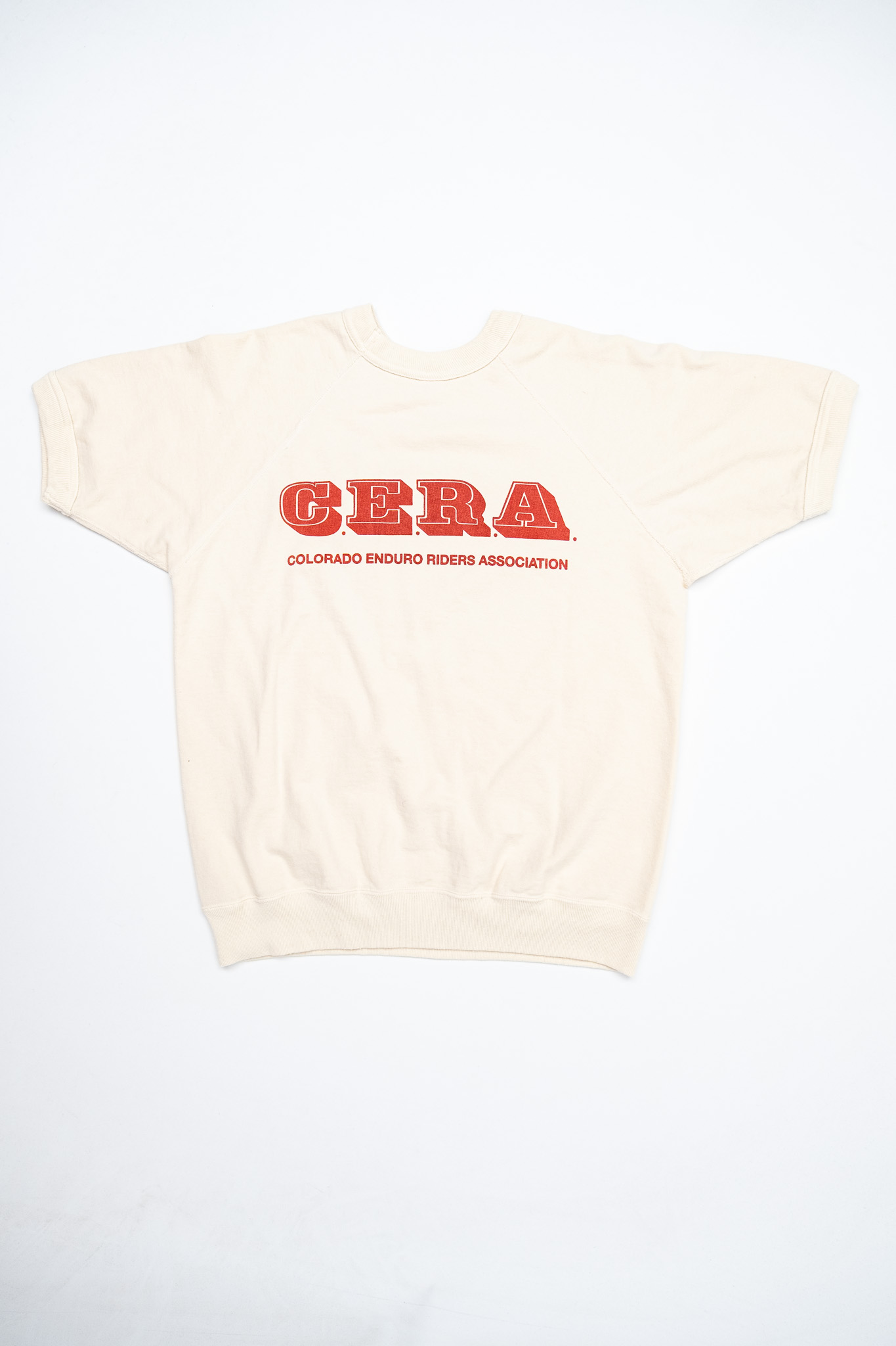 Warehouse & Co - Lot 4104 Short Sleeve Sweatshirt Cera Cream - 7