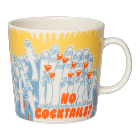 Hattifnattarna No Coctails  Muminmugg - Mumin Nostalgi 50-tal Arabia Party Queue 40 cl