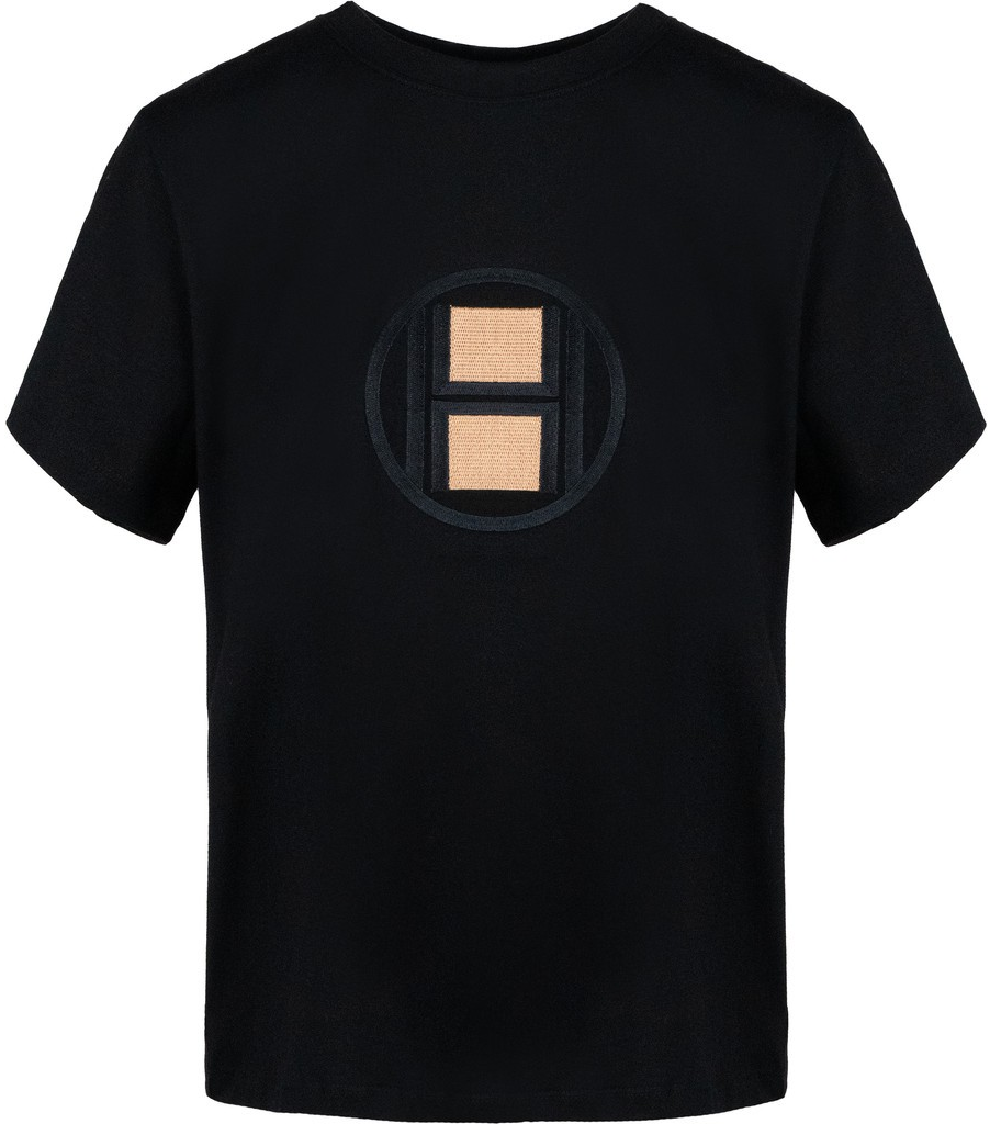 Logo T-shirt - Jet Black - HÉST - 4