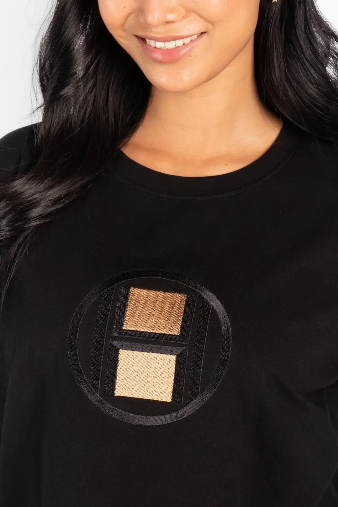 Logo T-shirt - Jet Black - HÉST - 3