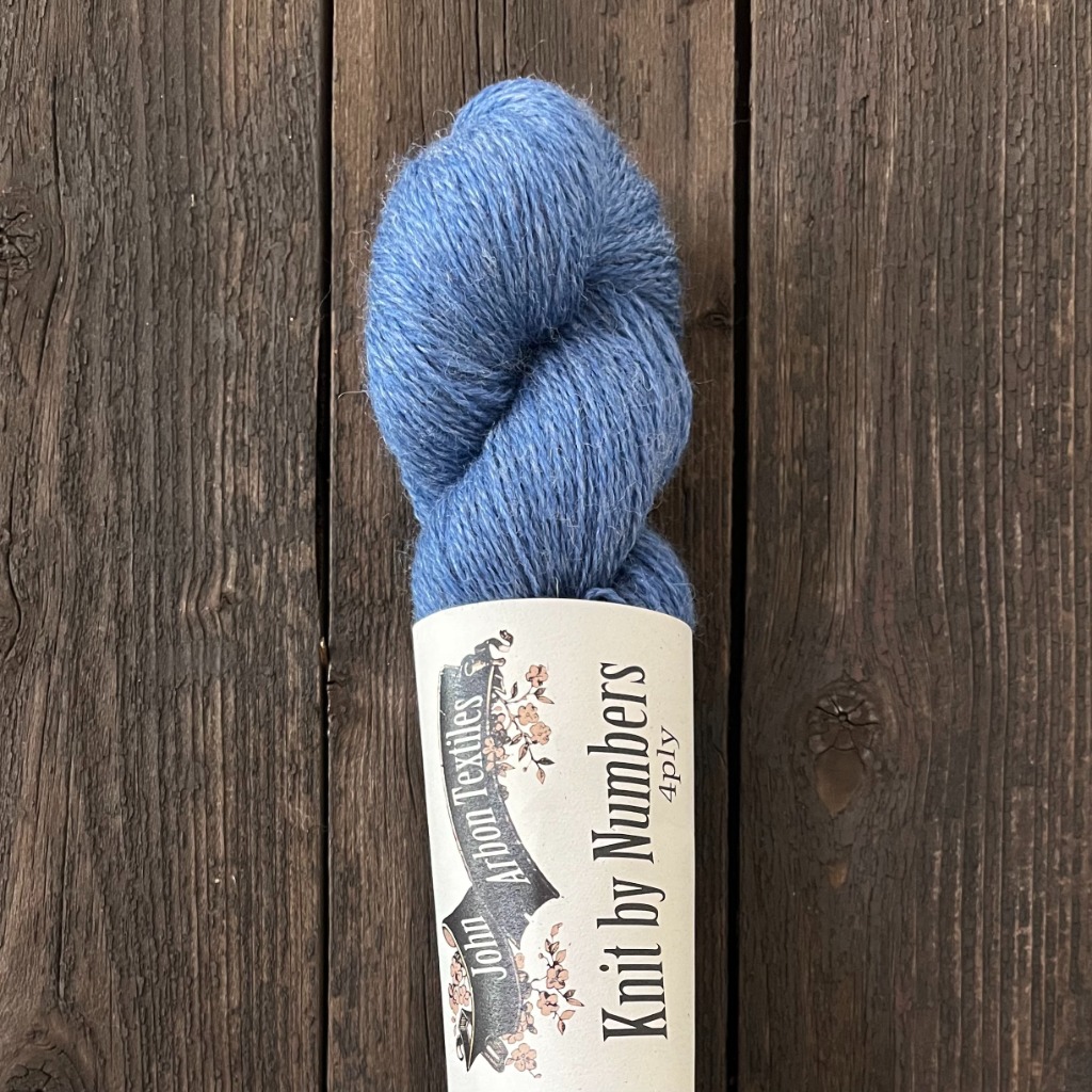 KNIT BY NUMBERS 4ply DENIM 82