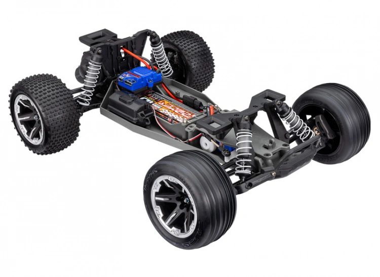 Traxxas Rustler 2WD 1/10 RTR TQ EHD Orange, equipped with a USB-C battery and charger - 4