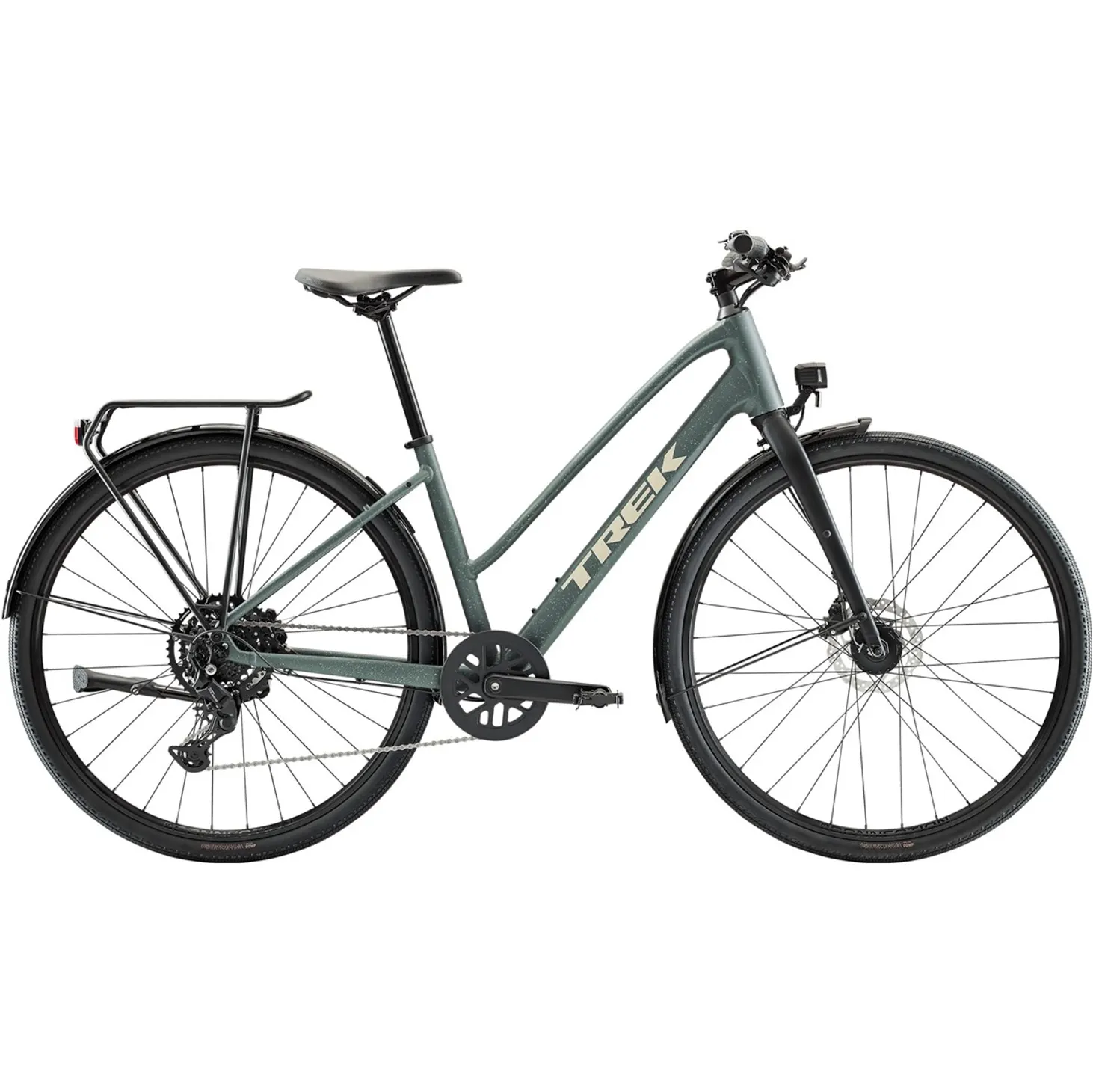 Trek FX Sport AL Equipped Midstep 9-vxl Hybridcykel