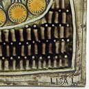 Lisa Larson (Unik 1961) Striking Ship Wall Plaque 23 cm (9) <Studio Production>