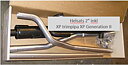XP 2-takt trim  avgassystem 2" - Generation II.  Komplett set