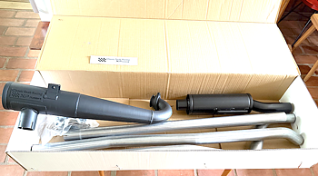 XP 2-takt trim  avgassystem 2" - Generation II.  Komplett set