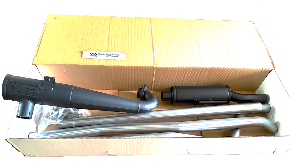 XP 2-takt trim  avgassystem 2" - Generation II.  Komplett set