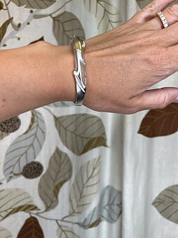 Lapponia Silver Bracelet, Vintage