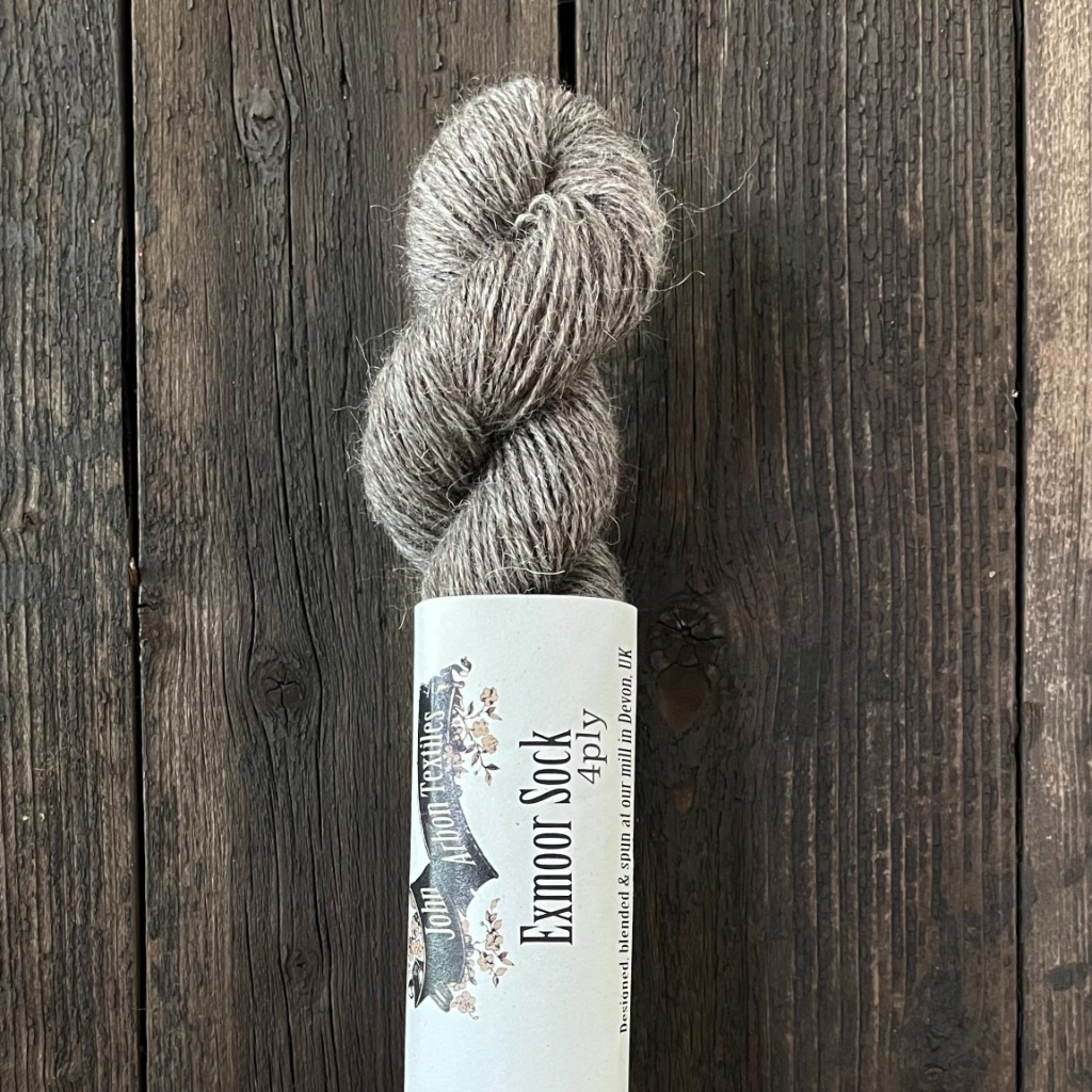 EXMOOR SOCK 4ply DRIZZLE