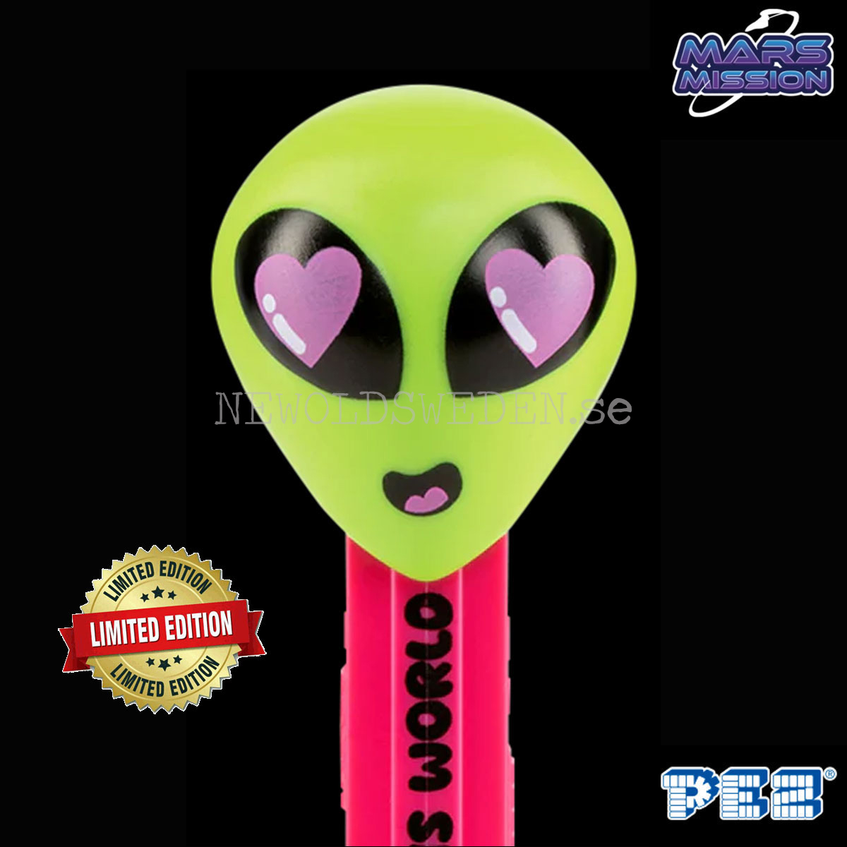 PEZ Dispenser SPECIAL VALENTINE'S ALIEN LIMITED EDITION + Candy - Valentine's Day - PE85 - 2