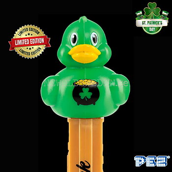 PEZ Dispenser SPECIAL ST. PATRICK'S DAY ENTE  LIMITED EDITION + Candy - Collector figure - PE85