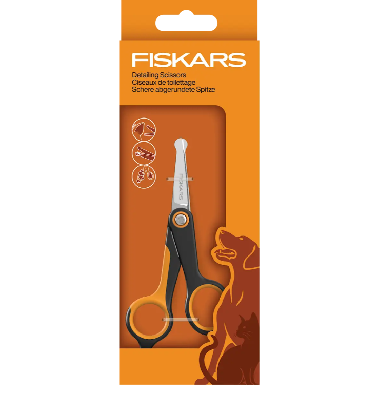 Fiskars Tasssax med rundad top - 3
