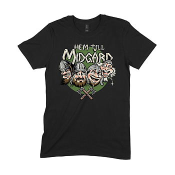 HEM TILL MIDGÅRD - T-SHIRT, MIDGÅRDS KRIGARE (BLACK)