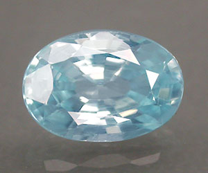 1.16 ct top kvalitets naturlig blå zirkon ädelsten - 2