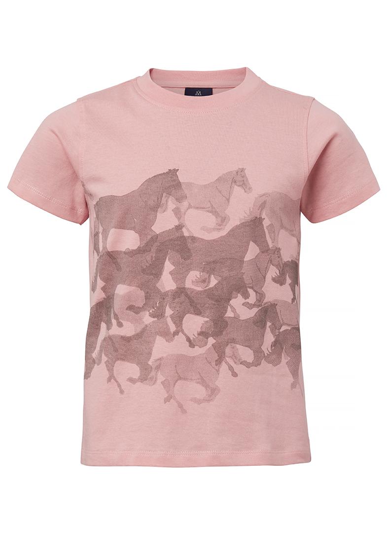 Mountain Horse Junior Running Horse Long Sleeved T-Shirt 140