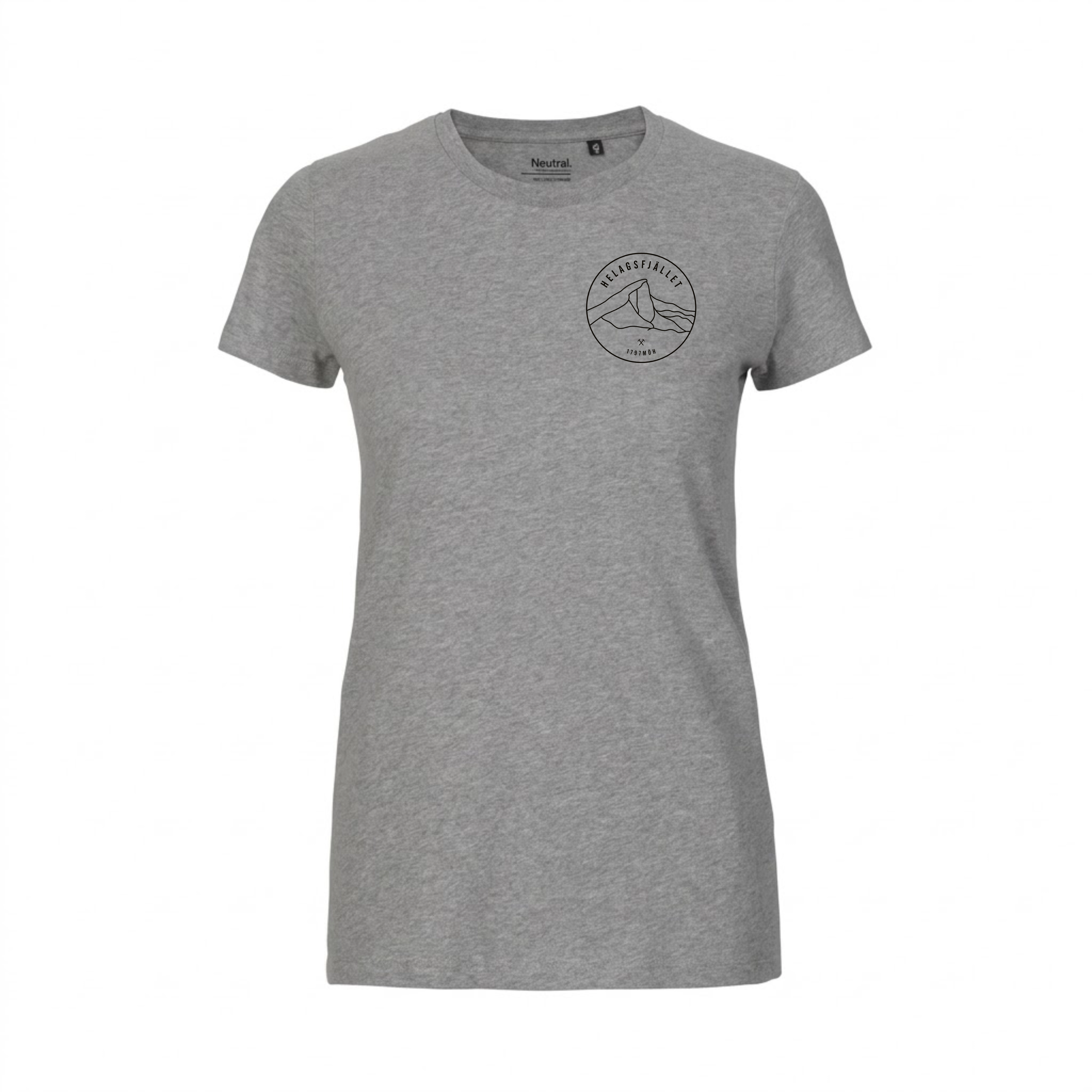 T-shirt Helagsfjället Dam Grå