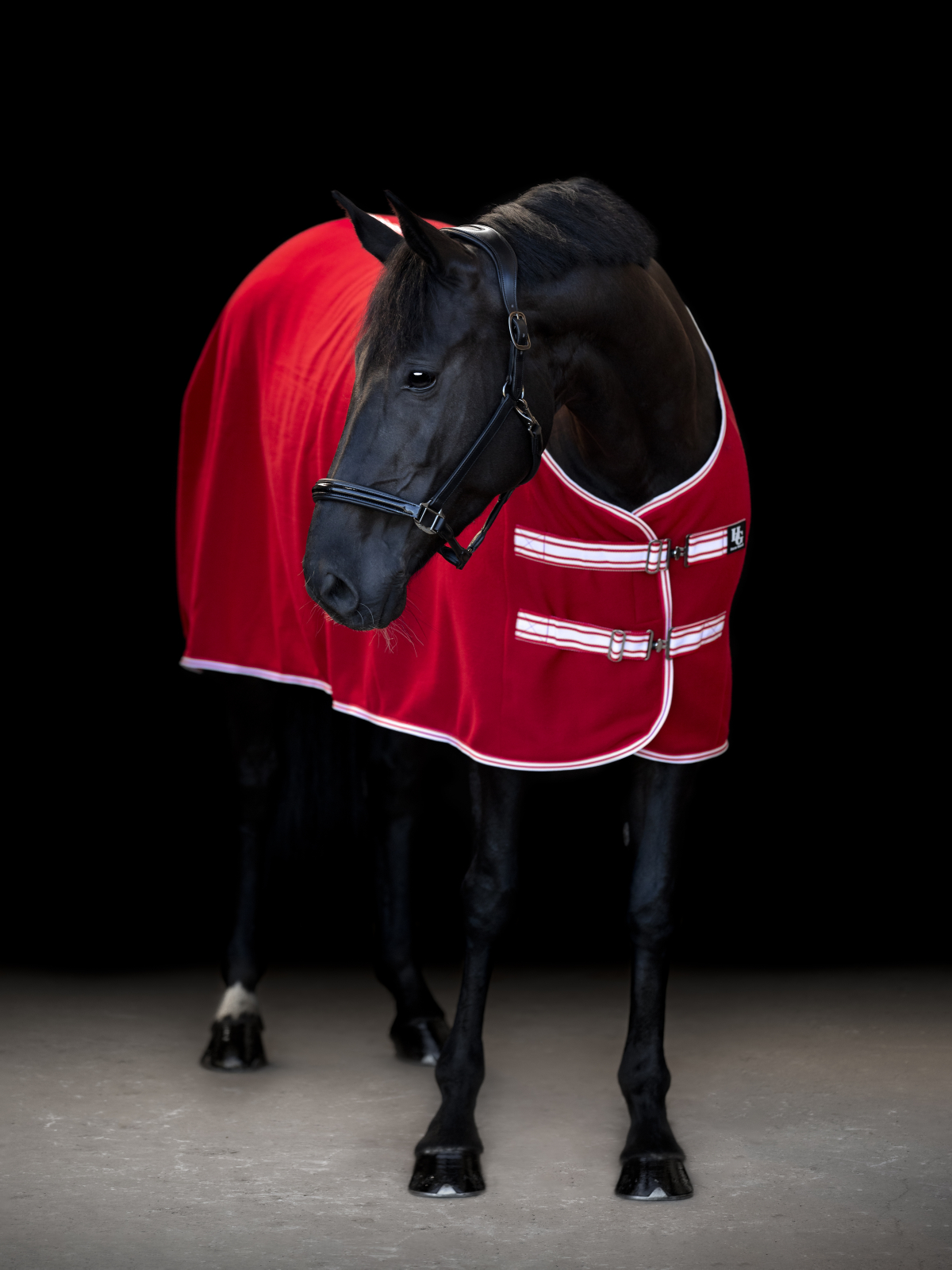 Horse Guard Award fleecedekken uten gjorder 115-165 Rød - 2