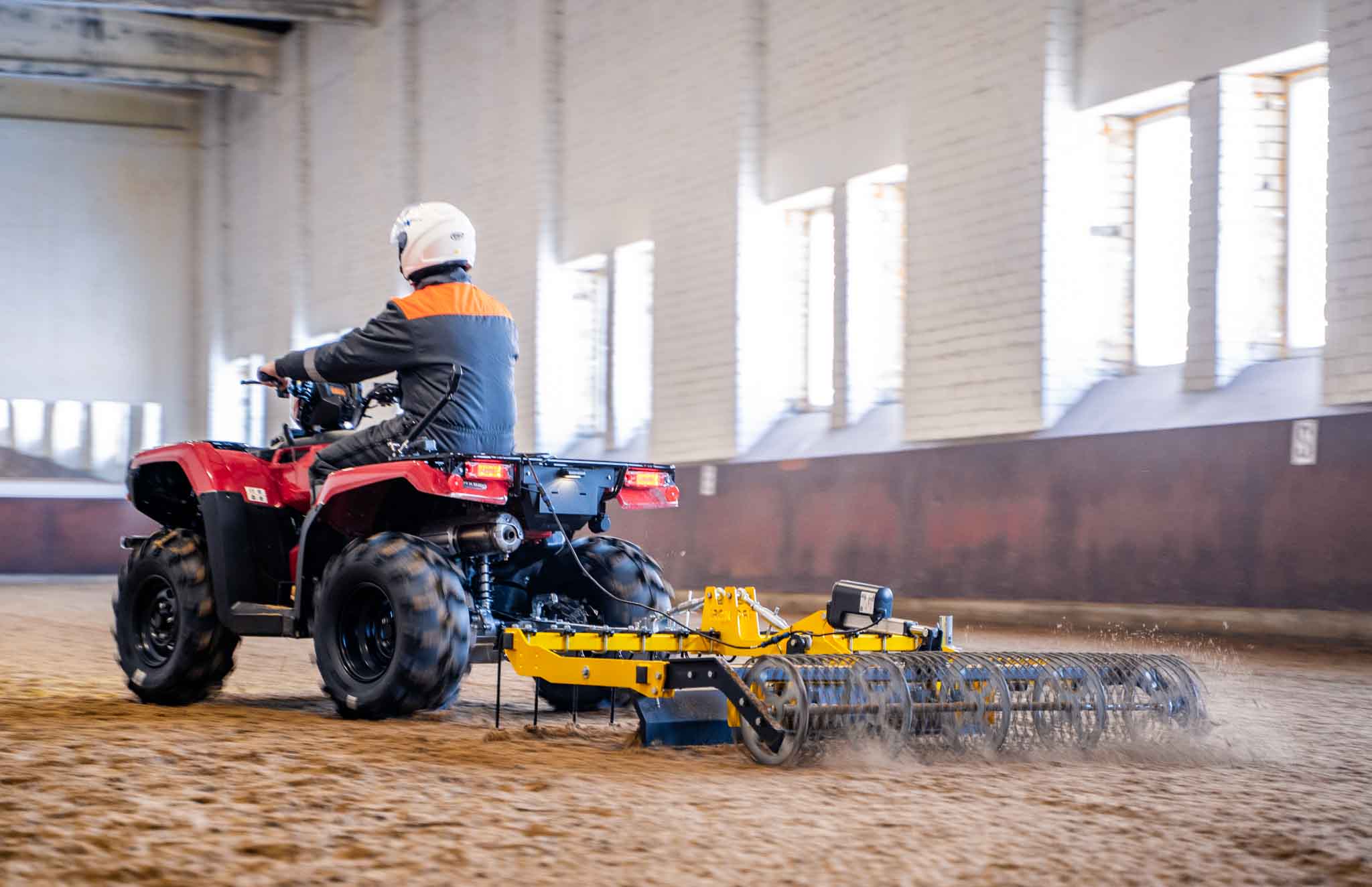 Ridbaneharv PRO 180 cm med Elhydraulik för ATV, UTV & Traktor - 2