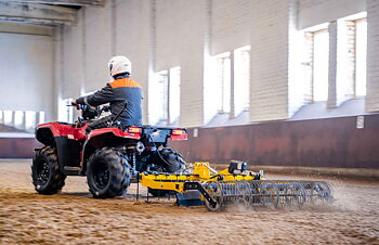 Ridbaneharv PRO 180 cm med Elhydraulik för ATV, UTV & Traktor