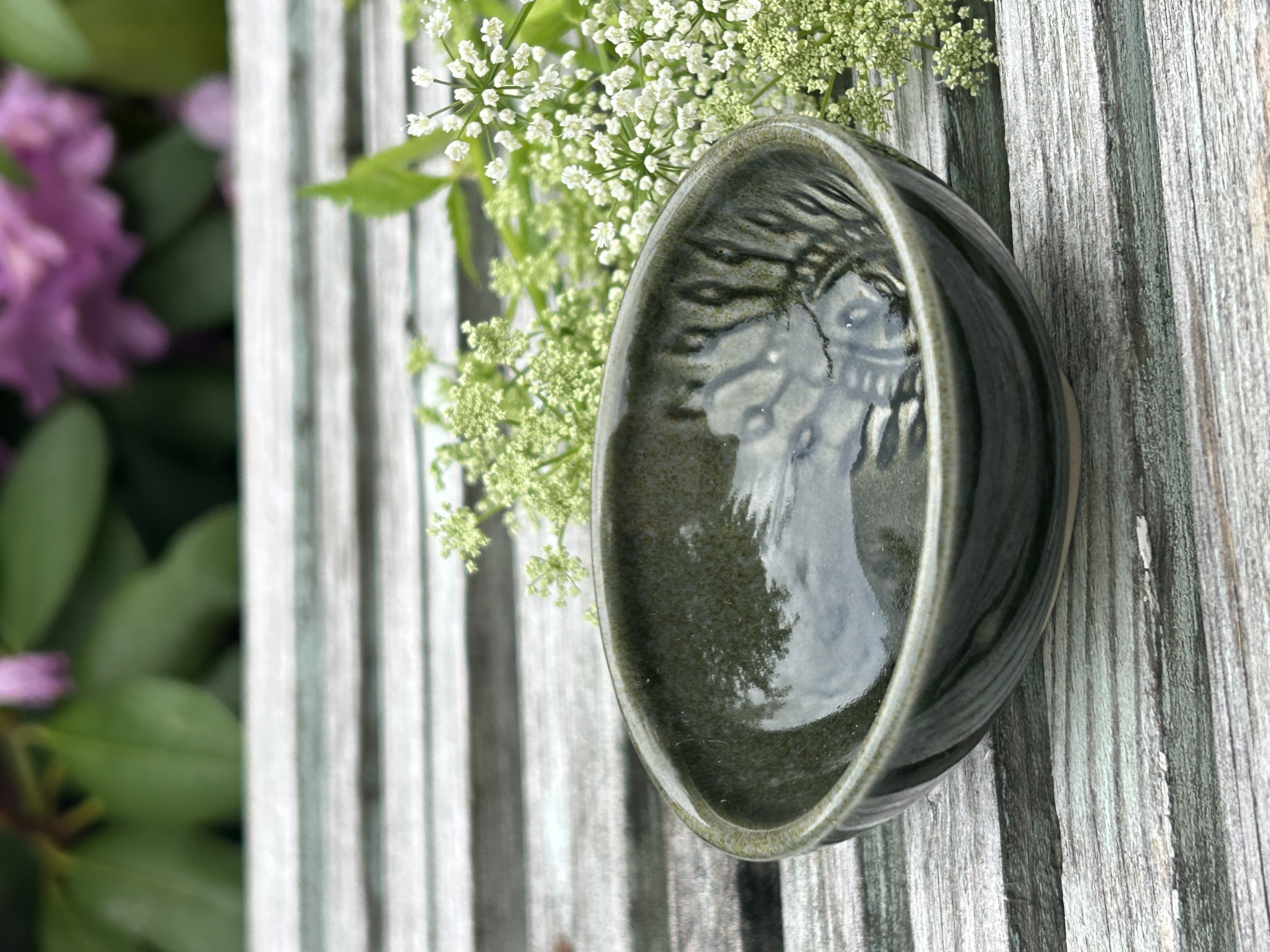 Small dip bowl, shadow
