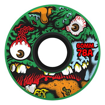 Slime Balls Roskopp Face Two Reissue OG 78a Green 60mm Cruiserhjul