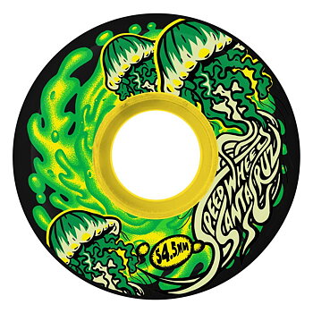 Slime Balls Jelly Fish Mini OG Slime 78a Black 54,5mm Cruiserhjul