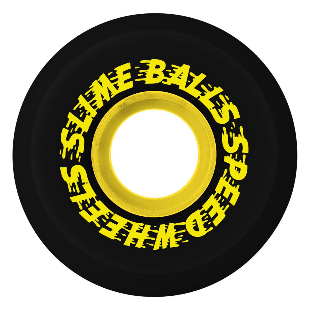 Slime Balls Jelly Fish Mini OG Slime 78a Black 54,5mm Cruiserhjul - 2
