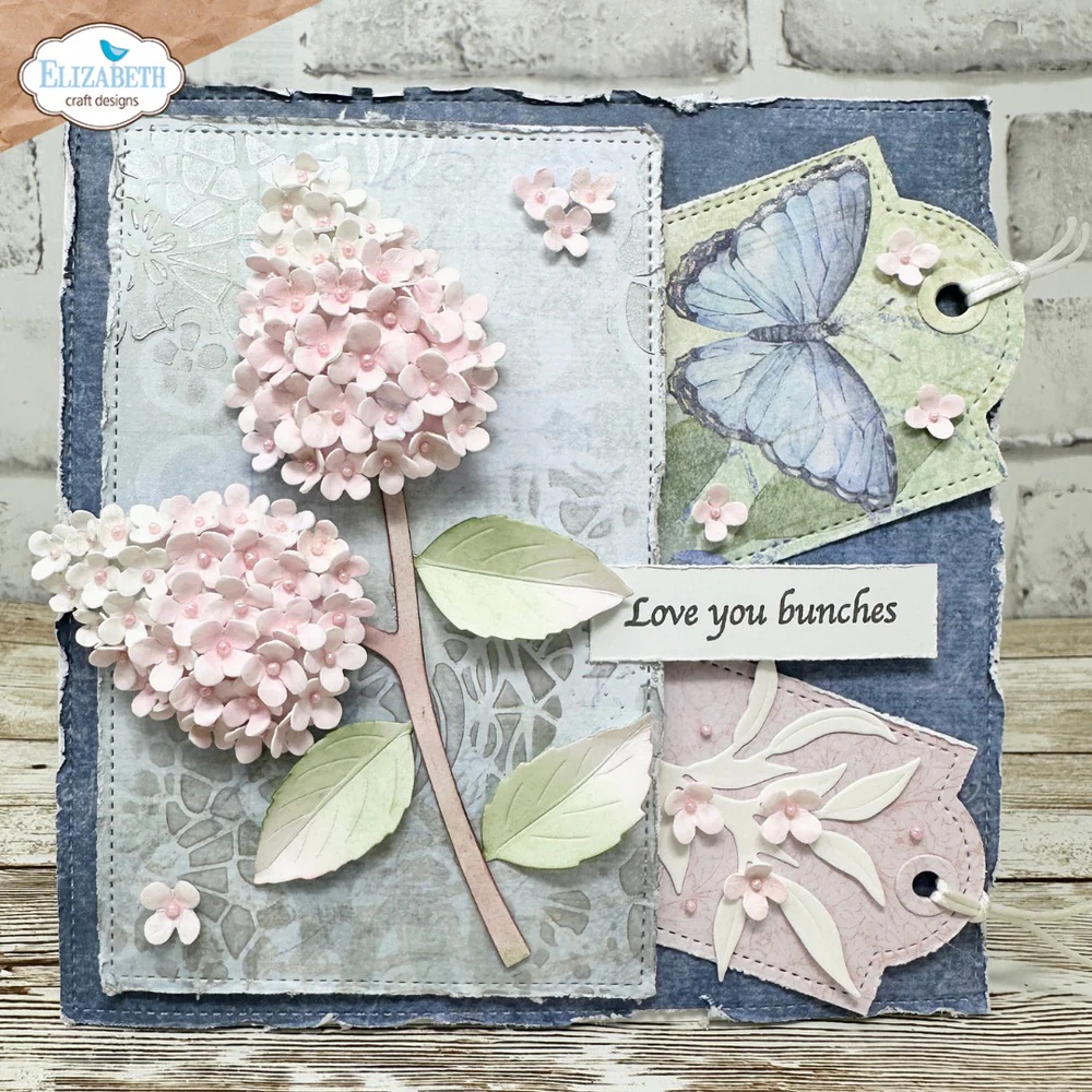 Elizabeth - Dies - Stitched rectangles and labels - 3