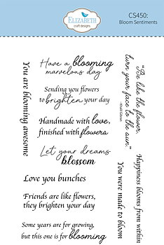 Elizabeth - Clear stamps - Bloom Sentiments
